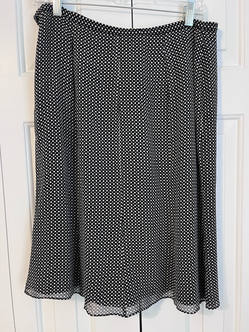 Polka Dot Midi Skirt